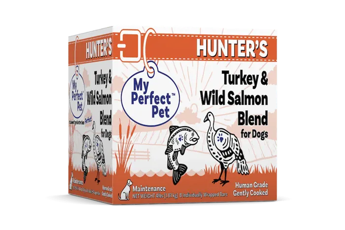 My Perfect Pet Dog Frzn Cook Turkey & Salmon 4-lb