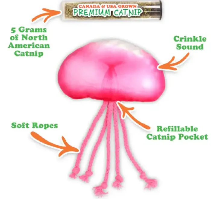 Meowijuana Get Floated! Refillable Jellyfish