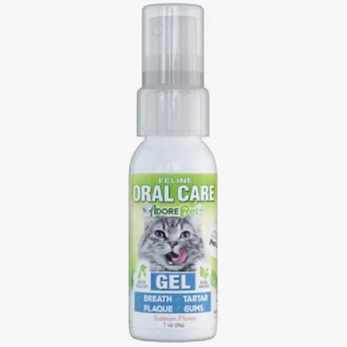 Adore Pet Oral Care Feline Salmon Oil Gel 1oz
