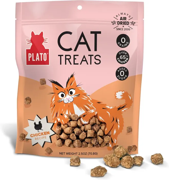 Plato Cat Air Dried Chicken Treats 2.5 oz