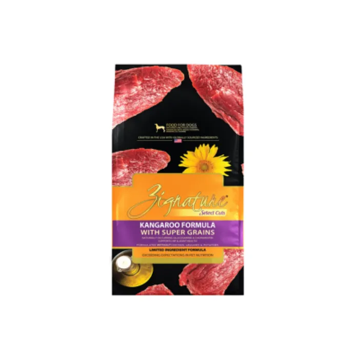 Zignature Dog Select Cuts Kangaroo 25lb