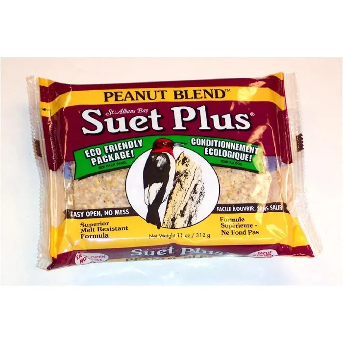 Wildlife Sciences Suet Plus Peanut Blend 11 oz
