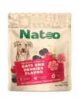 Natoo Crunchy Oat & Berry Dog Biscuits 8 oz
