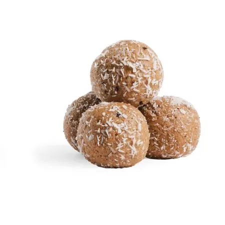 Woof Holiday Jingle Pops XL coconut-coated treats