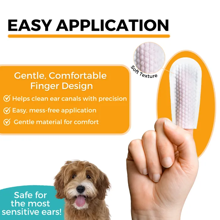 Nootie Medicated Ear Finger Wipes finger design