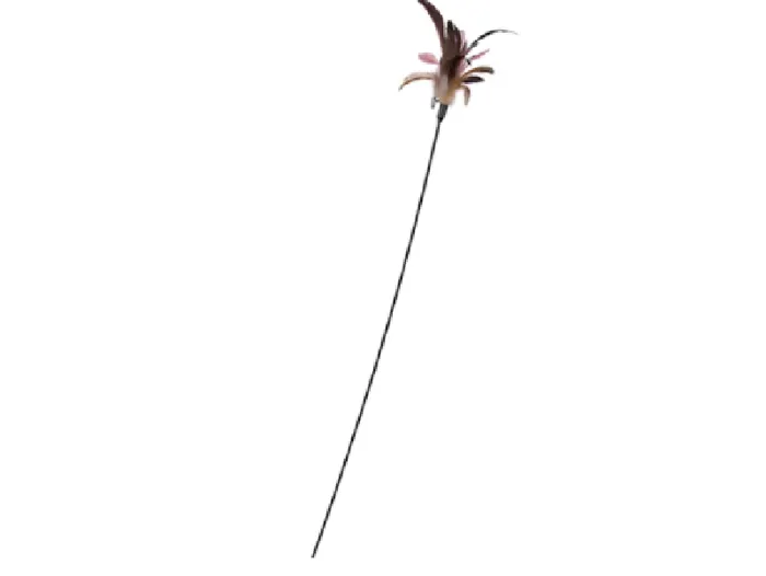 Vee Purrfect Feather Cat Toy Wand