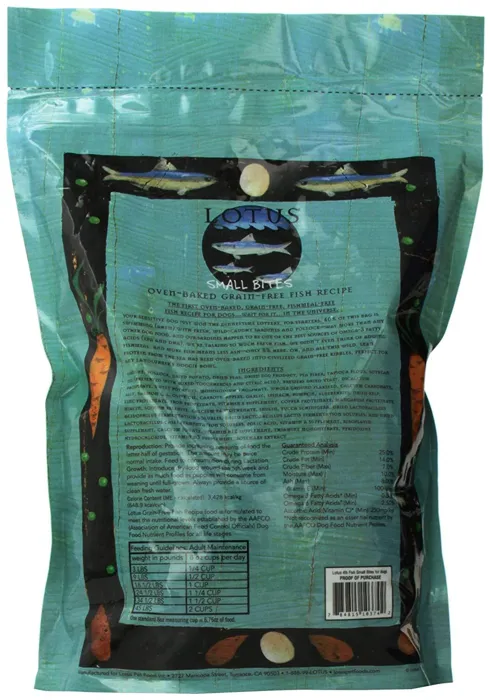 Sm Bites Sardine & Pollack Gf Dog Food 10-lb