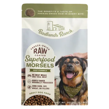 Sfc Raw Coated Morsels Beef - 20lb