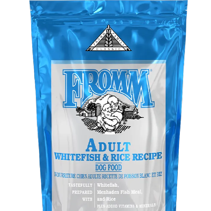 Fromm Dog Classic Whitefish Rice Adult 30 lb