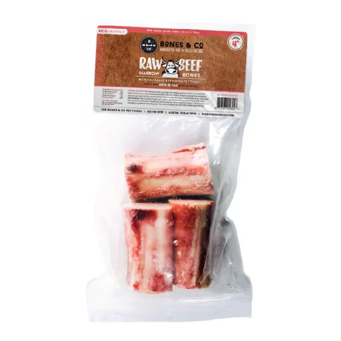 Bones & Co Raw Beef Bones Medium 3 Pack