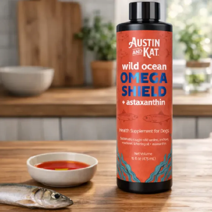 Austin & Kat Dog Wild Ocean Omega Shield Oil 16oz